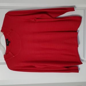 Red women's sweater